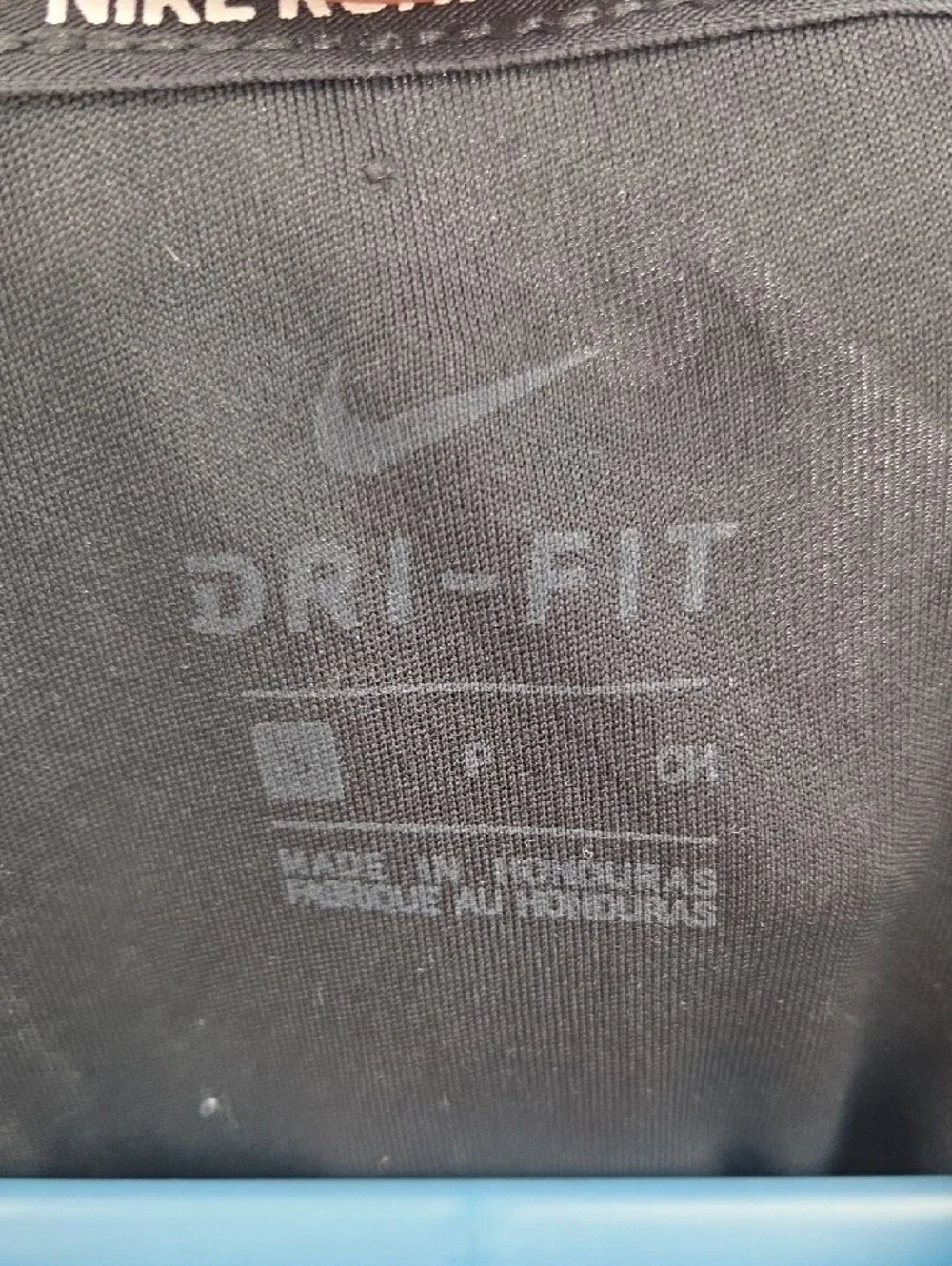 Nike Black Sleeveless Running Tank with Silver Swoosh